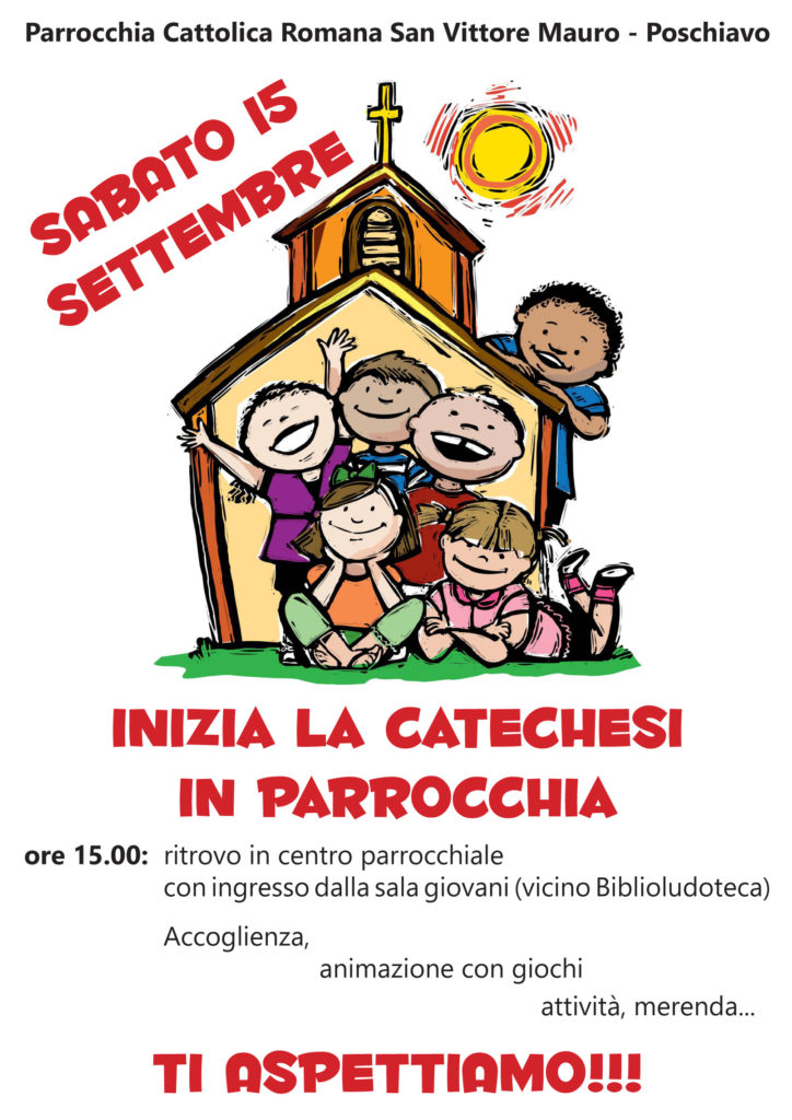 Inizio catechismo 2018